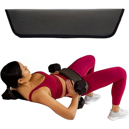 Outdoor Sports Hip Thrust Belt Easy With Dumbbell Non-Slip Padding